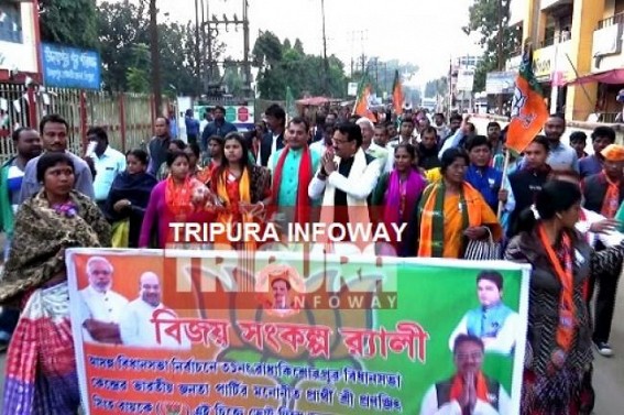 Tripura Political parties launch campaigning with best efforts 